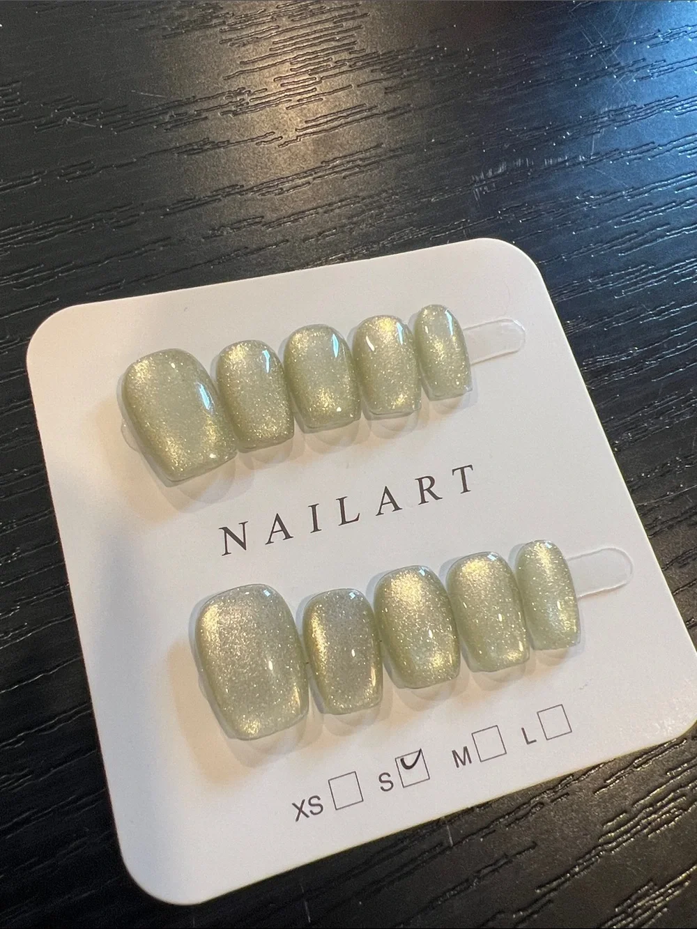NAILA set glittery